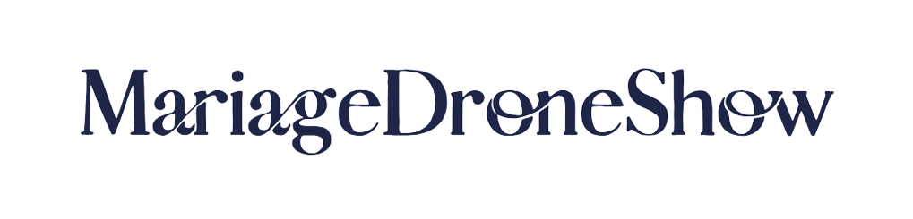 spectacle mariage drones